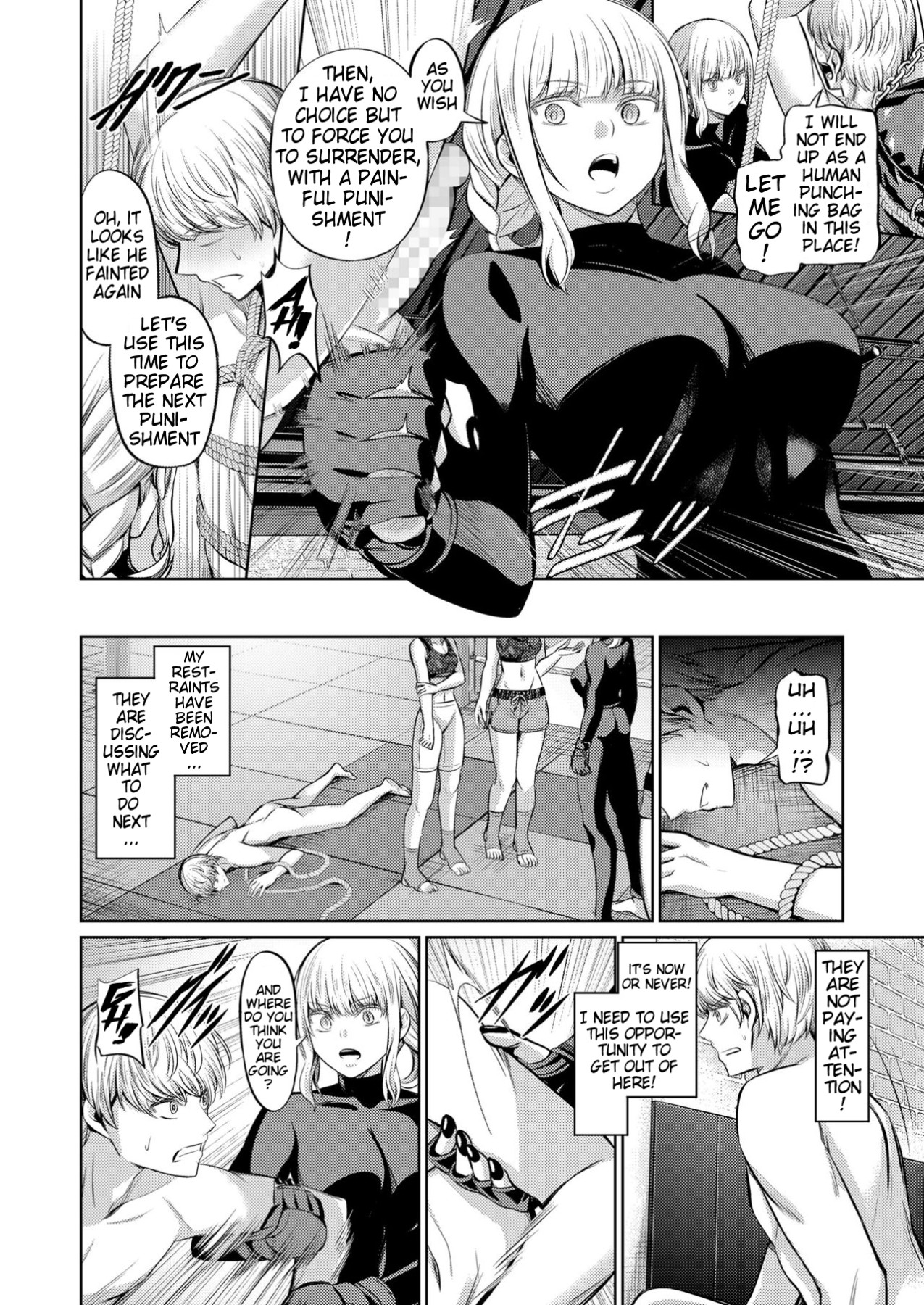 Hentai Manga Comic-Human Punching Bag-Read-22